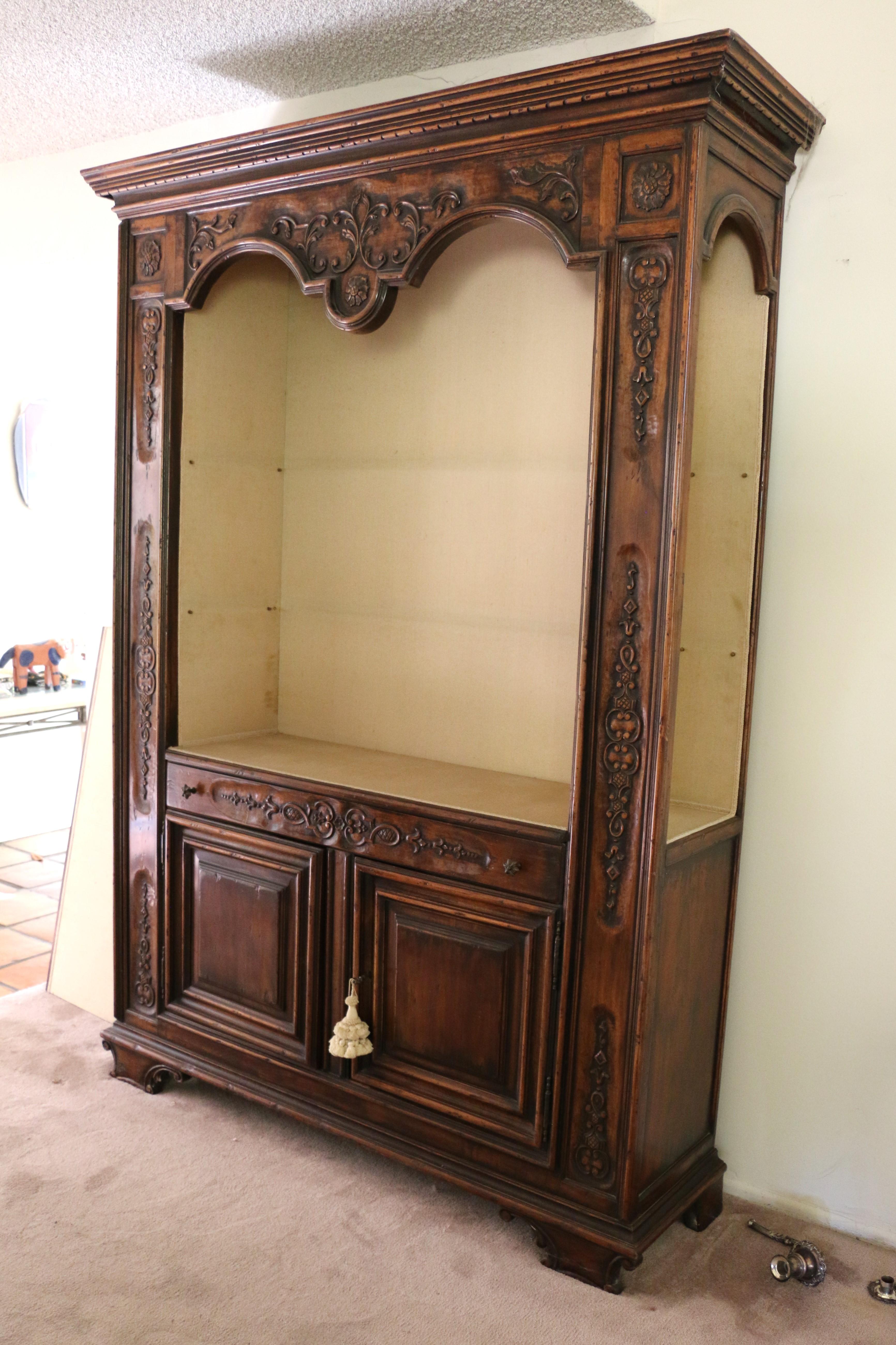 Cabinet de curiosité italien vintage, années 1930 en vente 2