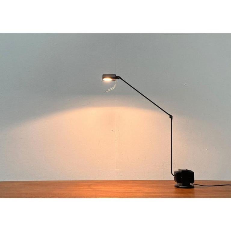 Vintage Italian Daphine Classic Tischleuchte von Tommaso Cimini für Lumina, 1970er Jahre (Metall) im Angebot