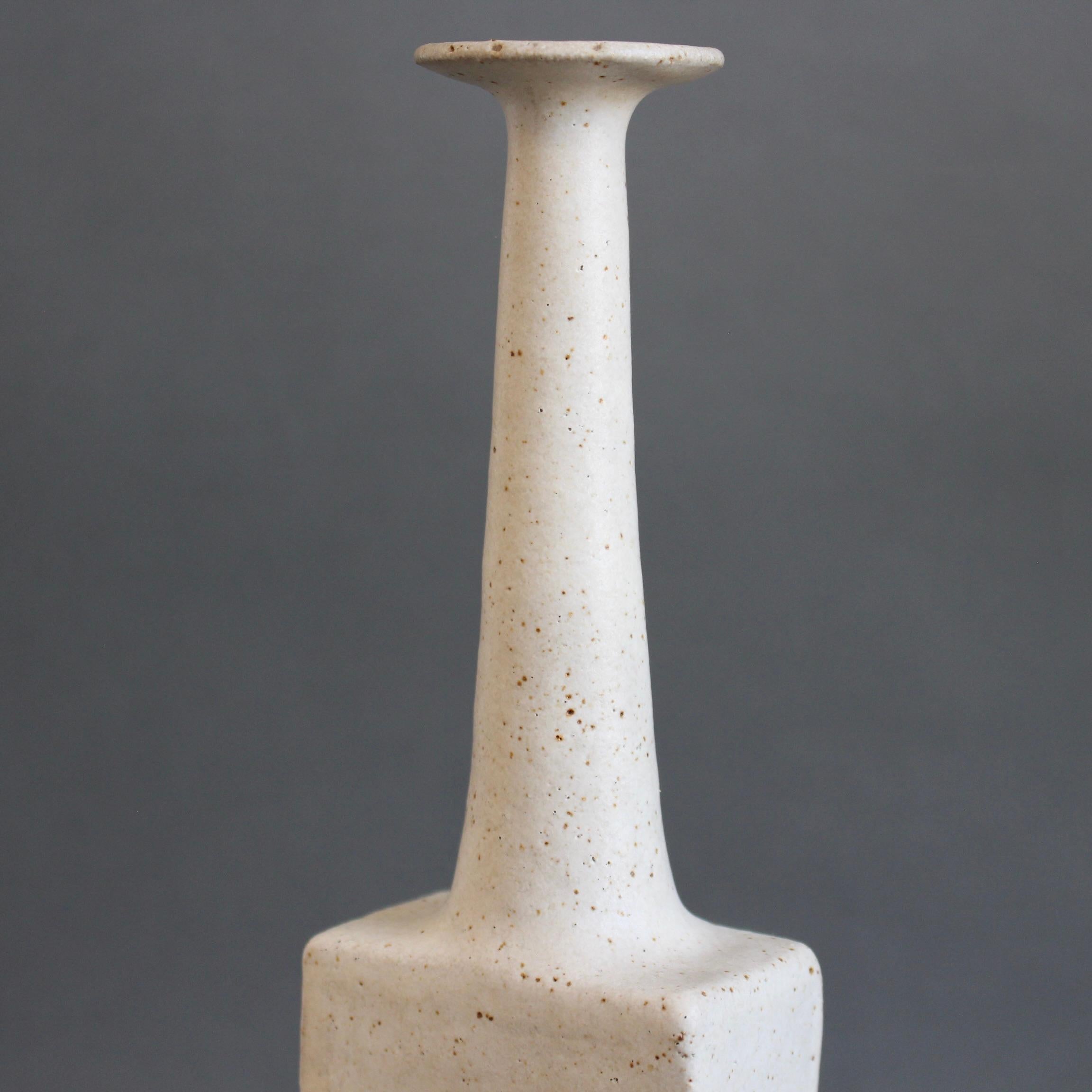 Bottiglia decorativa italiana d'epoca in ceramica di Bruno Gambone (circa anni '80) in vendita 9