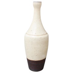 Vintage Italian Decorative Ceramic Bottle / Vase by Bruno Gambone 'circa 1970s'