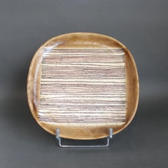 Piatto decorativo italiano d'epoca di Guido Gambone (circa anni '50)