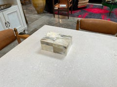 Vintage Italian Decorative Wood Box 1980s