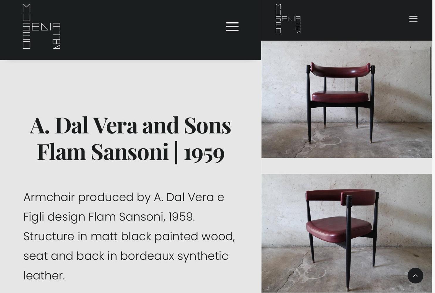 Vintage Italian Design Bürostuhl, Design Flam Sansoni für A. Dal Vera e Figli im Angebot 3