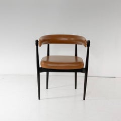 Vintage Italian Design Office Chair, Design Flam Sansoni for A. Dal Vera e Figli