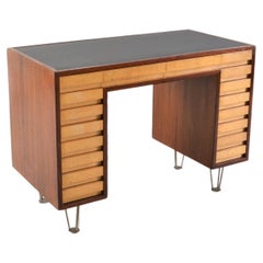 Vintage Italian Desk 50er Jahre, Style of Gio Ponti