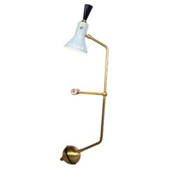 Vintage Italian Diabolo Counter Balancing Table Lamp, 1960s