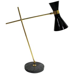 Vintage Italian Diabolo Table Lamp, 1950s