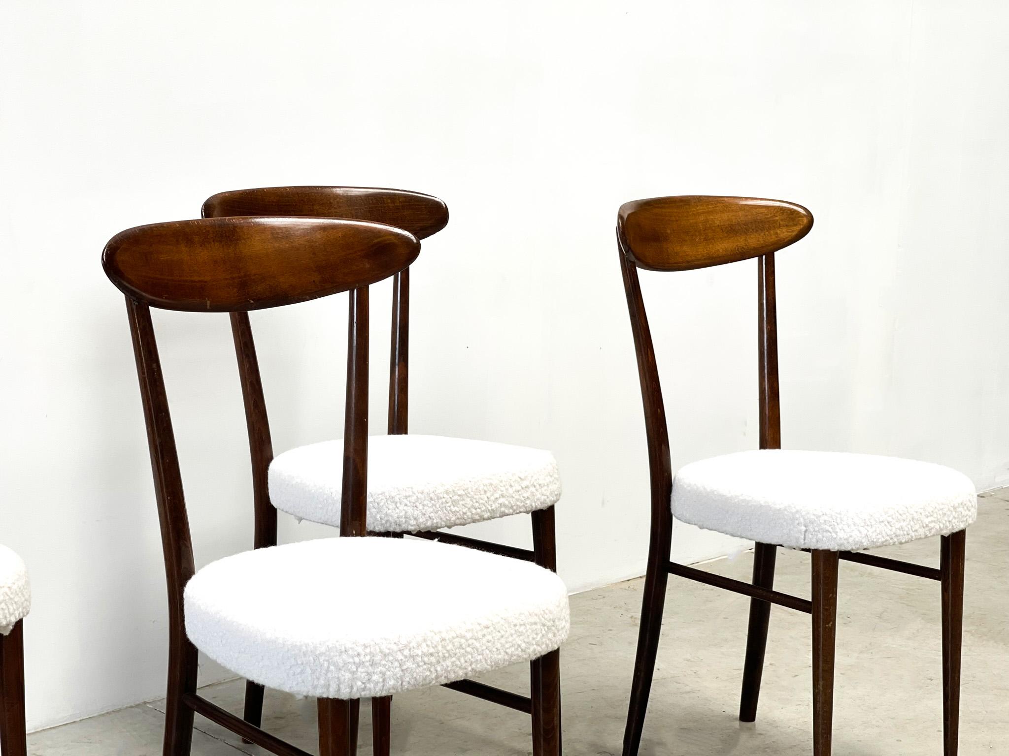 Mid-20th Century Vintage italian dining chairs, 1960s