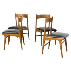 Vintage italian dining chairs, 1960s 