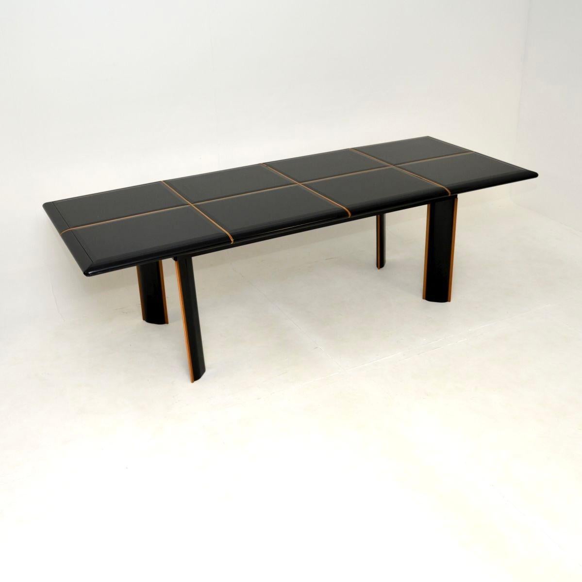 Italienischer Vintage-Esstisch und Stühle im Vintage-Stil von Pierre Cardin für Roche Bobois (Ende des 20. Jahrhunderts) im Angebot