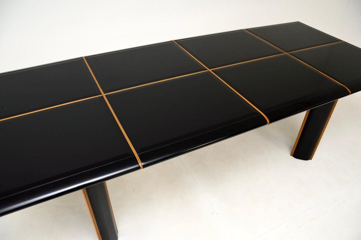 Italienischer Vintage-Esstisch und Stühle im Vintage-Stil von Pierre Cardin für Roche Bobois im Angebot 2