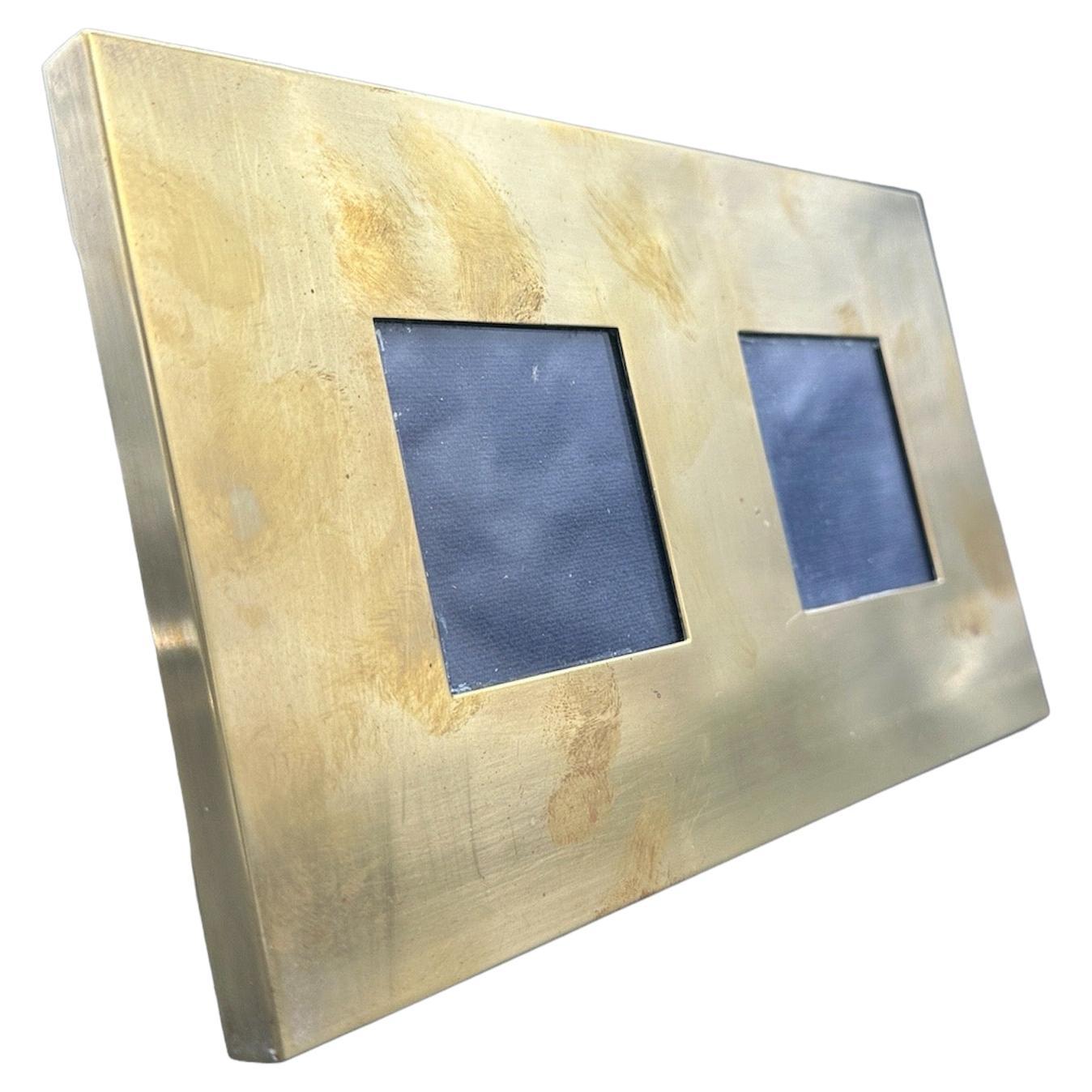 Cornice doppia italiana vintage 1960s
