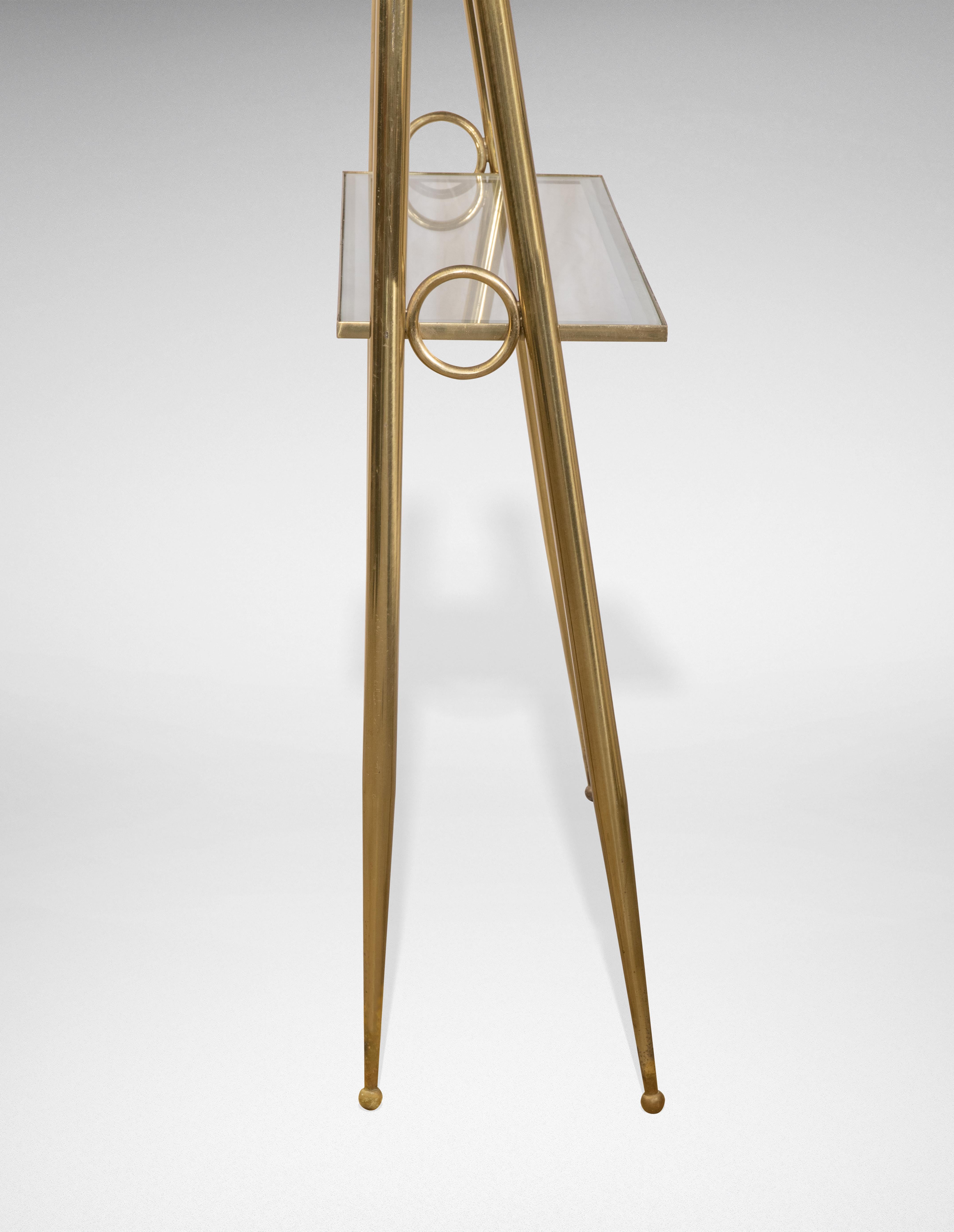 Mid-20th Century Vintage Italian Dry Bar in the style of Gio Ponti, circa 1955 For Sale