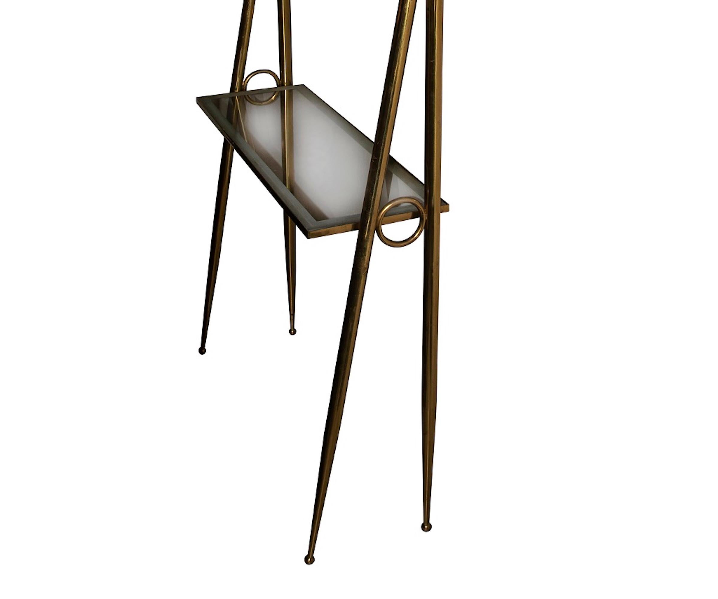 Vintage Italian Dry Bar in the style of Gio Ponti, circa 1955 For Sale 4
