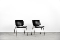 Chaise d'appoint italienne vintage DSC 106 de Giancarlo Piretti pour Castelli, années 1960