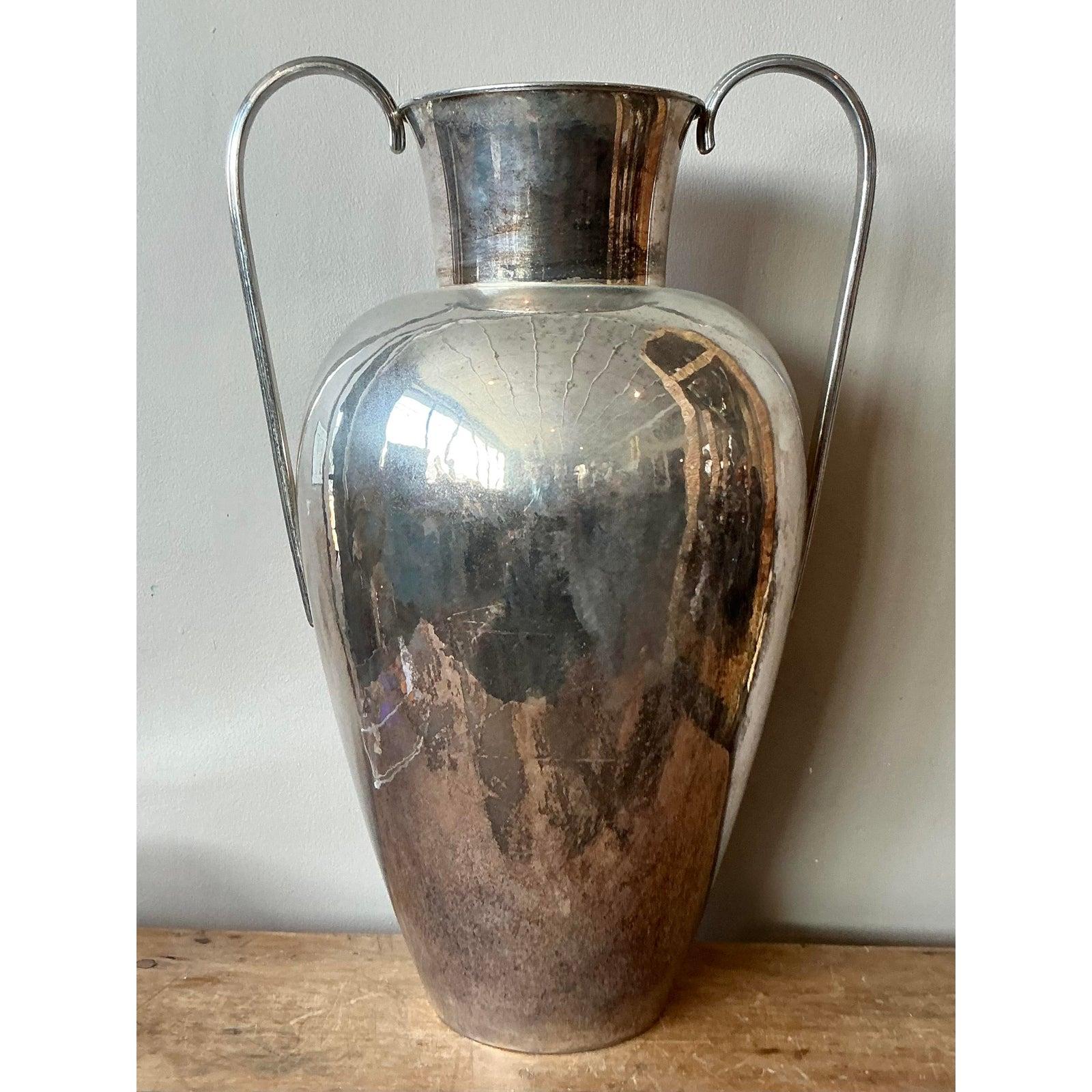 Americano Vaso a forma di piatto d'epoca Egidio Broggi Milano in vendita