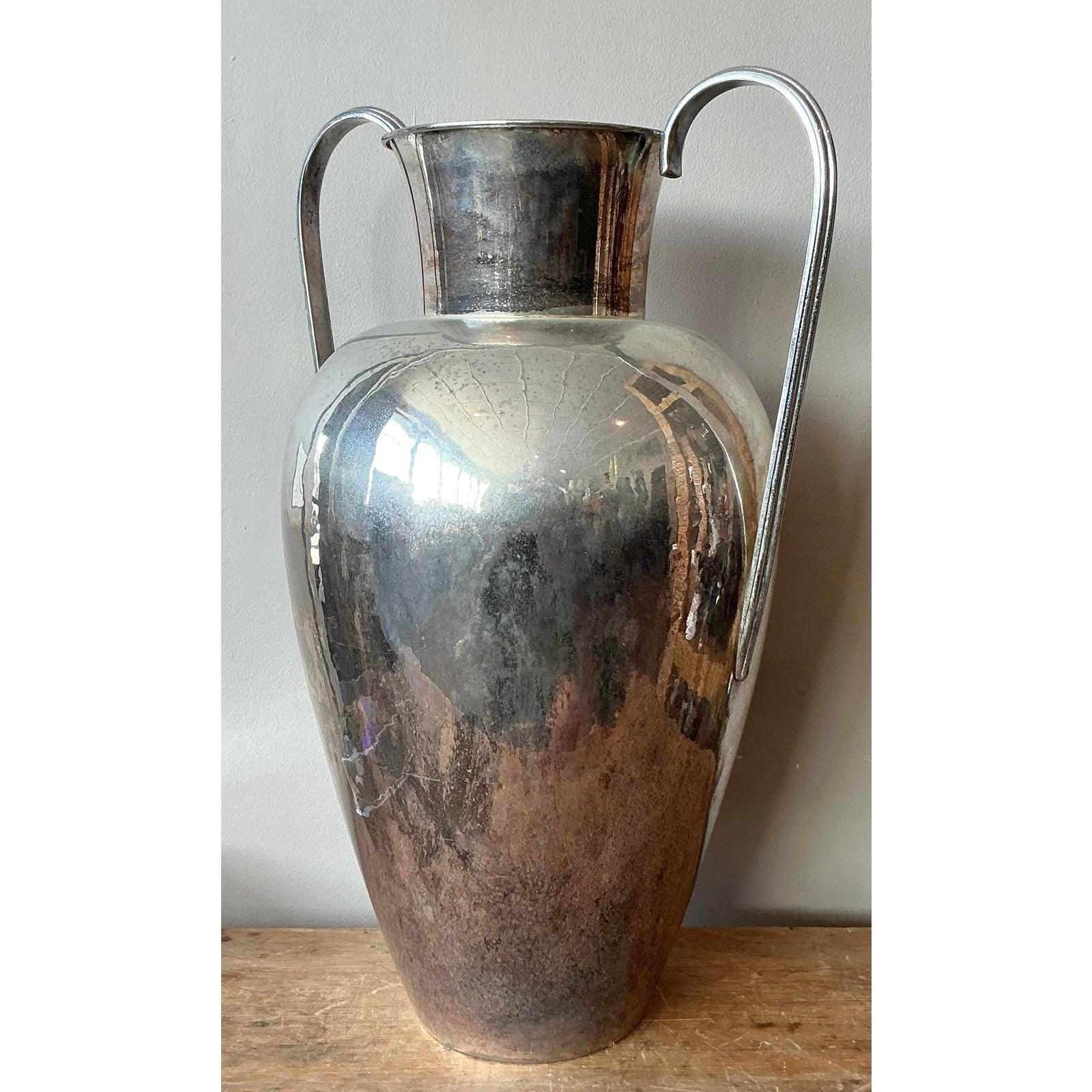 XX secolo Vaso a forma di piatto d'epoca Egidio Broggi Milano in vendita