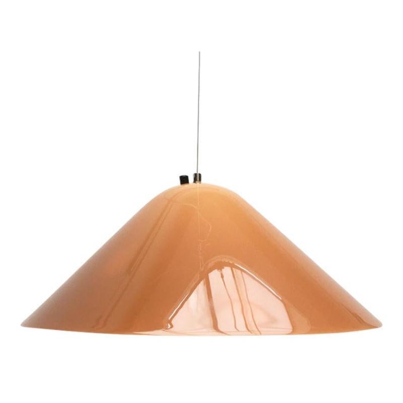 Vintage Italian Lamp a sospensione Elpis di Guzzini, anni '70