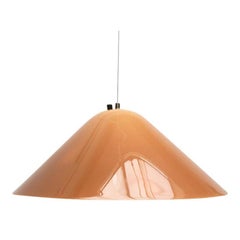 Vintage Italian Lamp a sospensione Elpis di Guzzini, anni '70