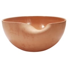 Vintage Italian Elsa Peretti for Tiffany & Co. Terracotta 'Thumbprint' Bowl