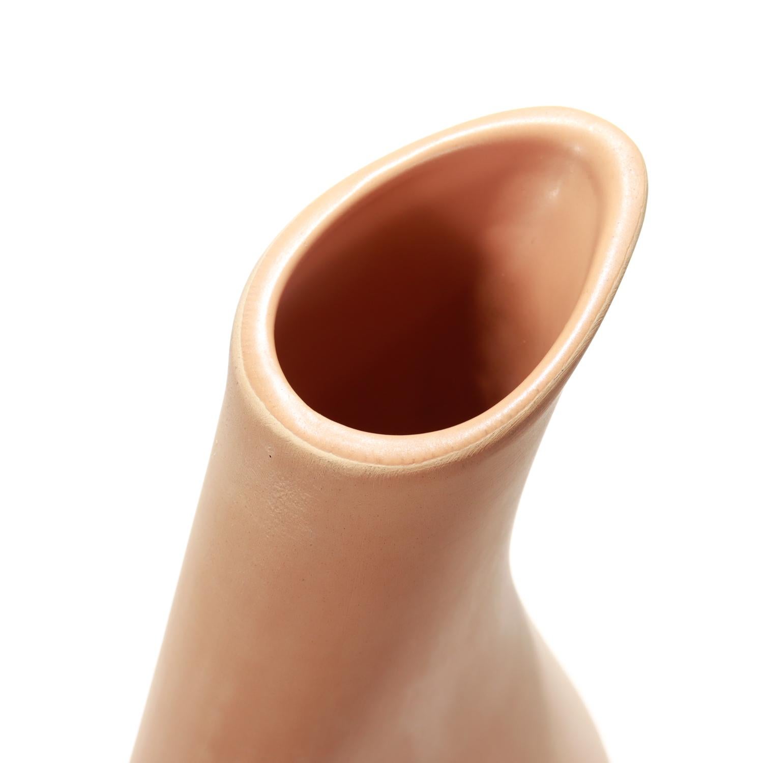 Vintage Italian Elsa Peretti for Tiffany & Co. Terracotta 'Thumbprint' Pitcher 5