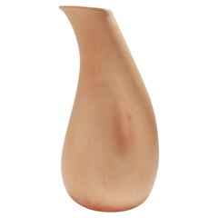 Vintage Italian Elsa Peretti for Tiffany & Co. Terracotta 'Thumbprint' Pitcher