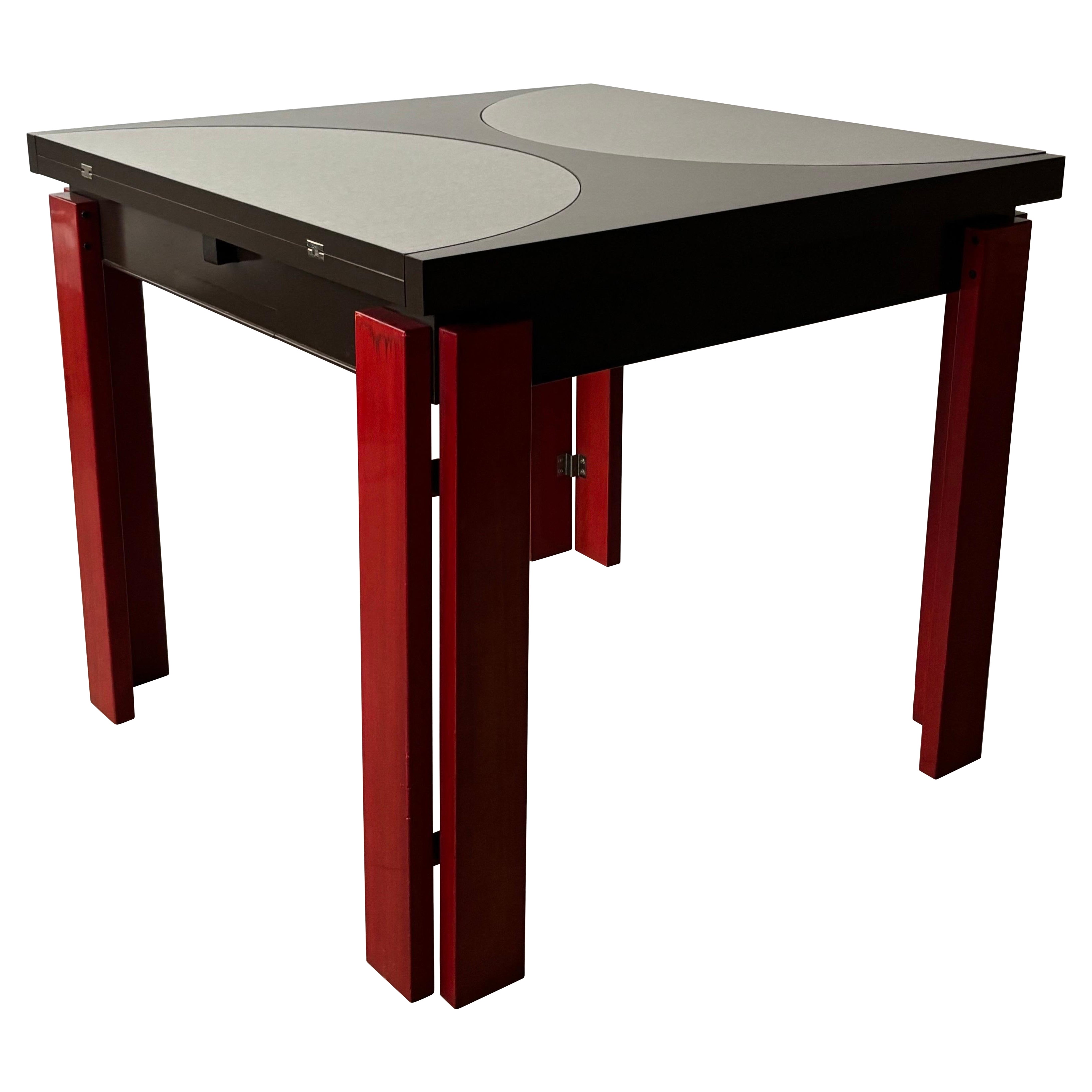 Vintage Italian extendable dining table, 1970s Italy For Sale