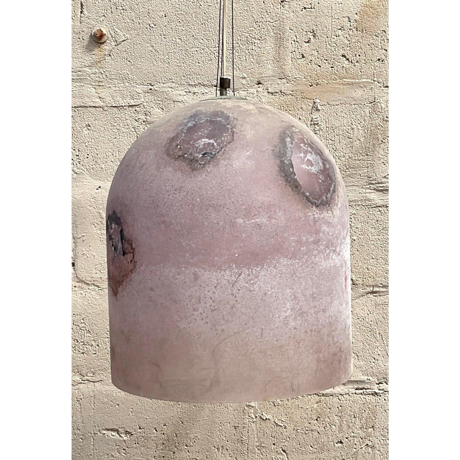 Illuminate your space with the mesmerizing beauty of this Vintage Italian Extra Large 