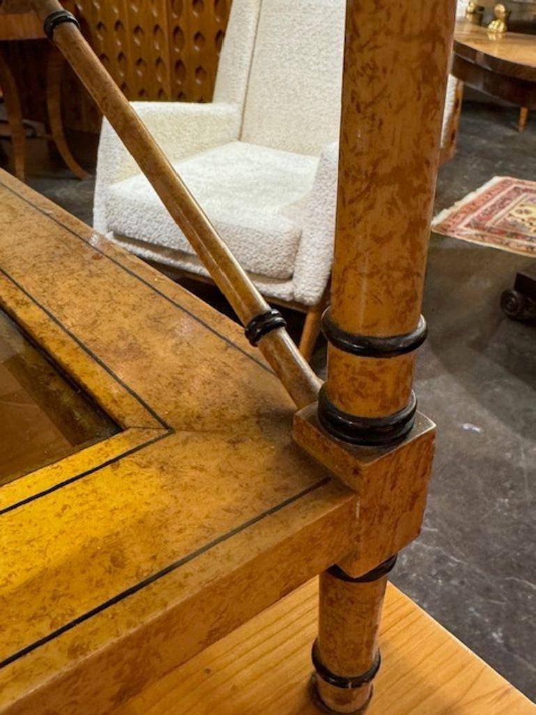 Vintage Italian Faux Painted Designer Table For Sale 2