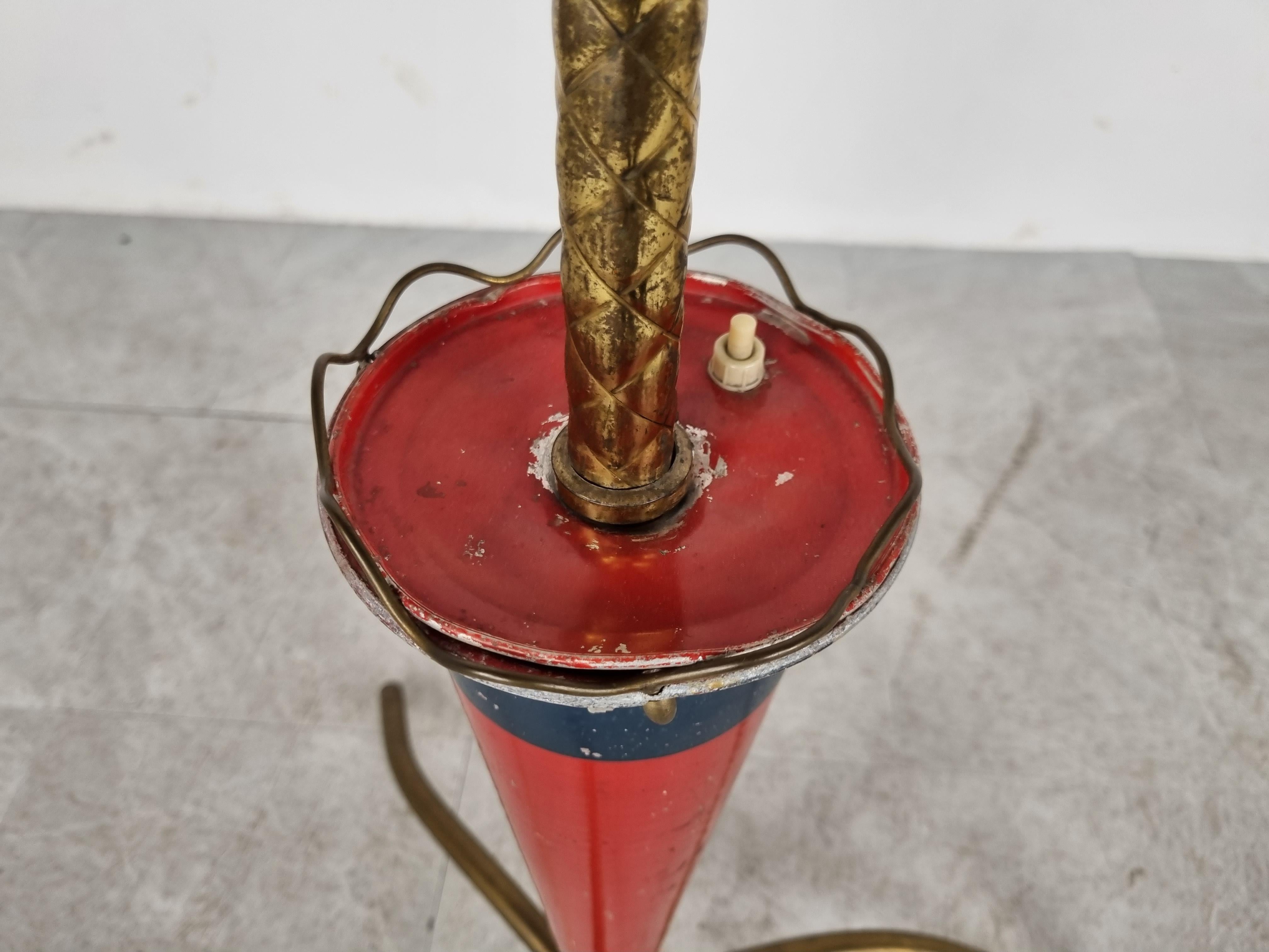 Vintage Italian Floor Lamp, 1950s For Sale 1