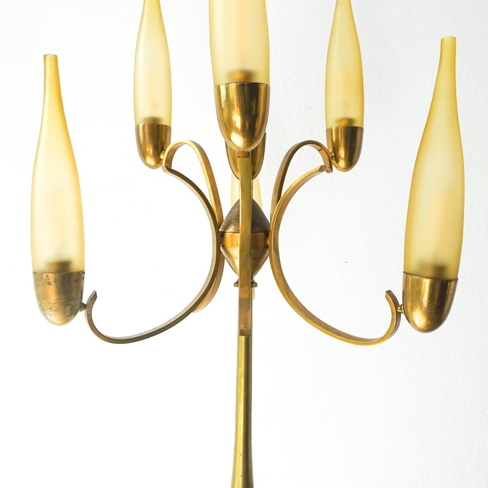 Vintage Italian Floor Lamp by Angelo Lelli for Arredoluce, 1950s For Sale 9