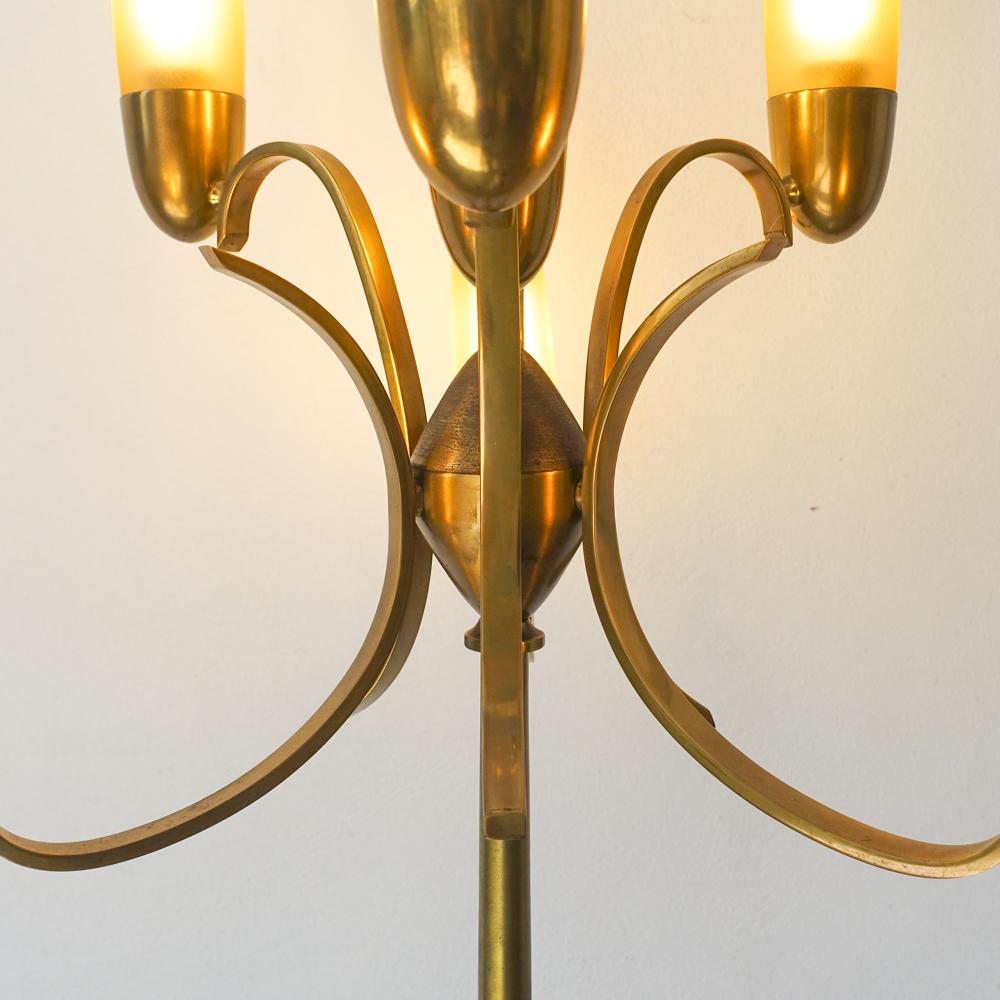 Vintage Italian Floor Lamp by Angelo Lelli for Arredoluce, 1950s For Sale 13