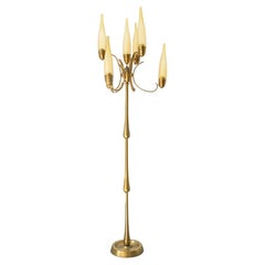 Vintage Italian Floor Lamp by Angelo Lelii for Arredoluce, 1950s