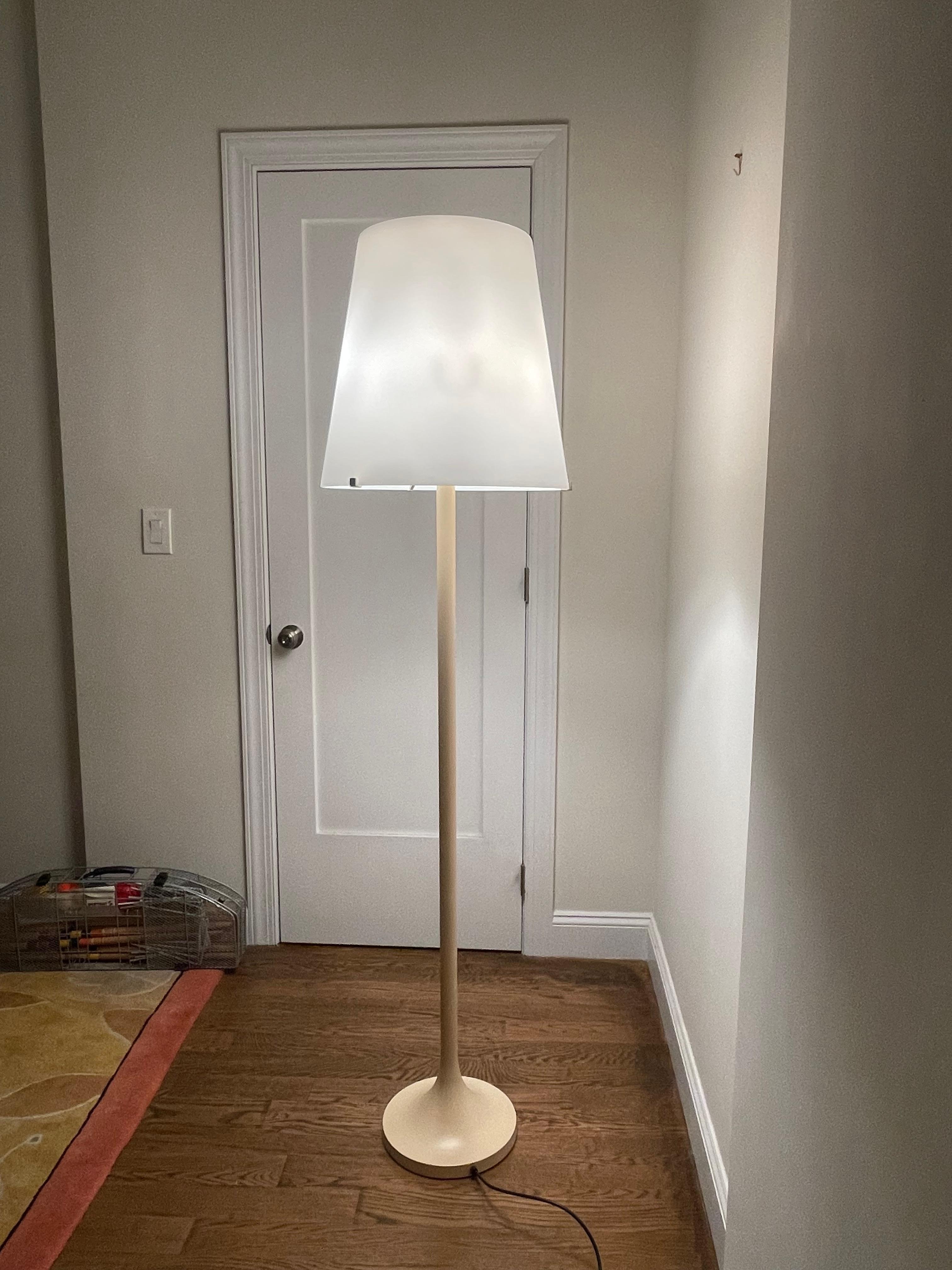 Lampada da terra Vintage Italian Lamp di Max Ingrand per Fontana Arte in vendita 6