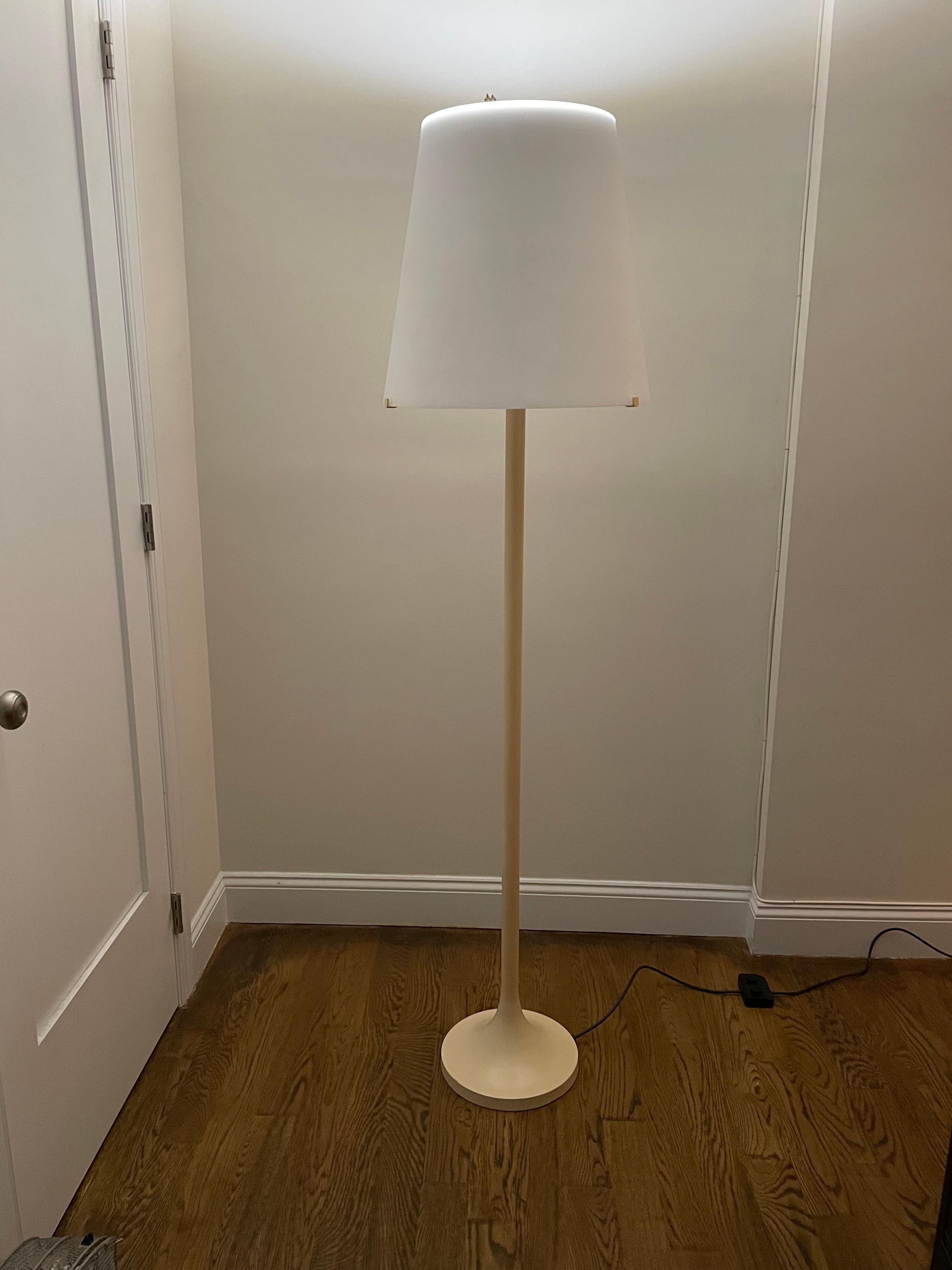 Mid-Century moderno Lampada da terra Vintage Italian Lamp di Max Ingrand per Fontana Arte in vendita