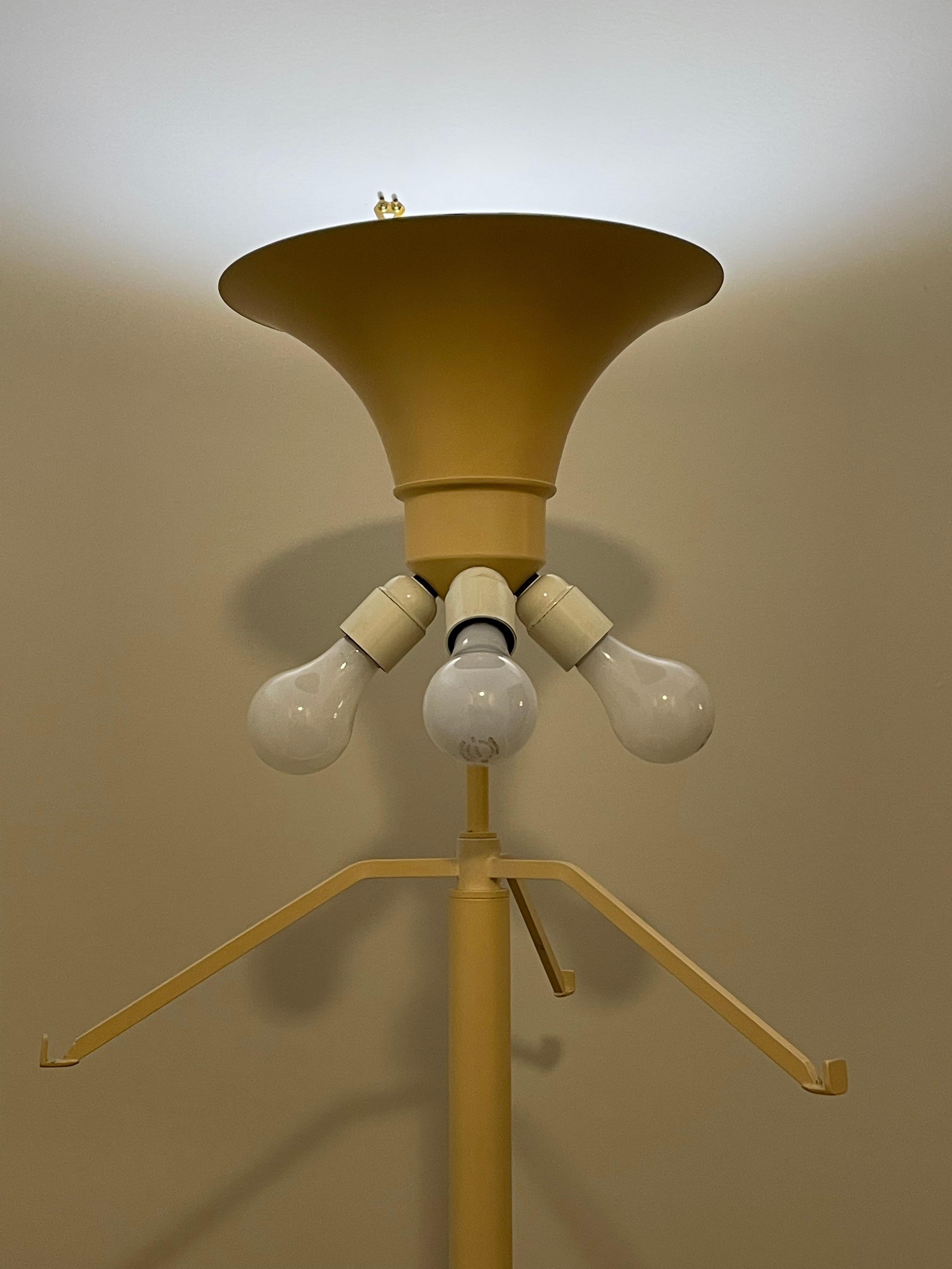 Metallo Lampada da terra Vintage Italian Lamp di Max Ingrand per Fontana Arte in vendita