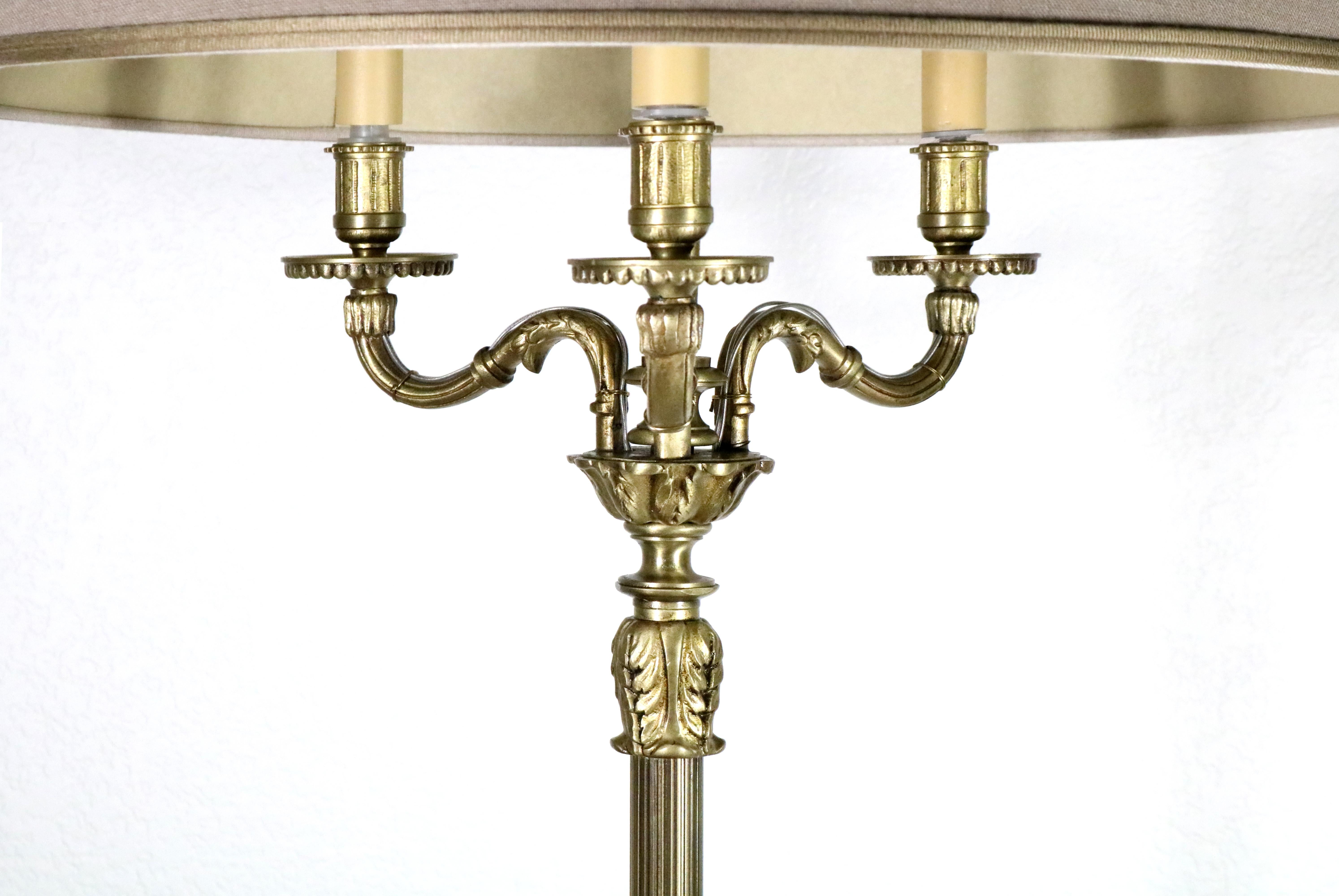 Art Nouveau Vintage Italian Floor Lamp