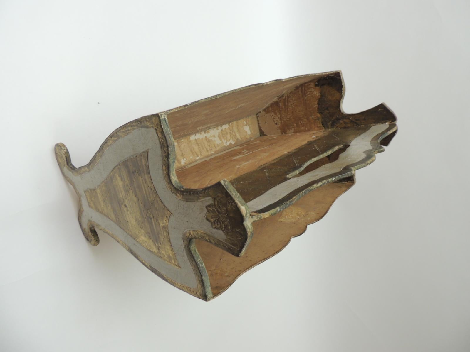 vintage magazine holder