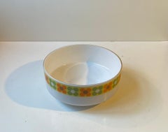 Insalatiera italiana vintage Flower Power di Cosmoplast Per Alimenti, anni '70