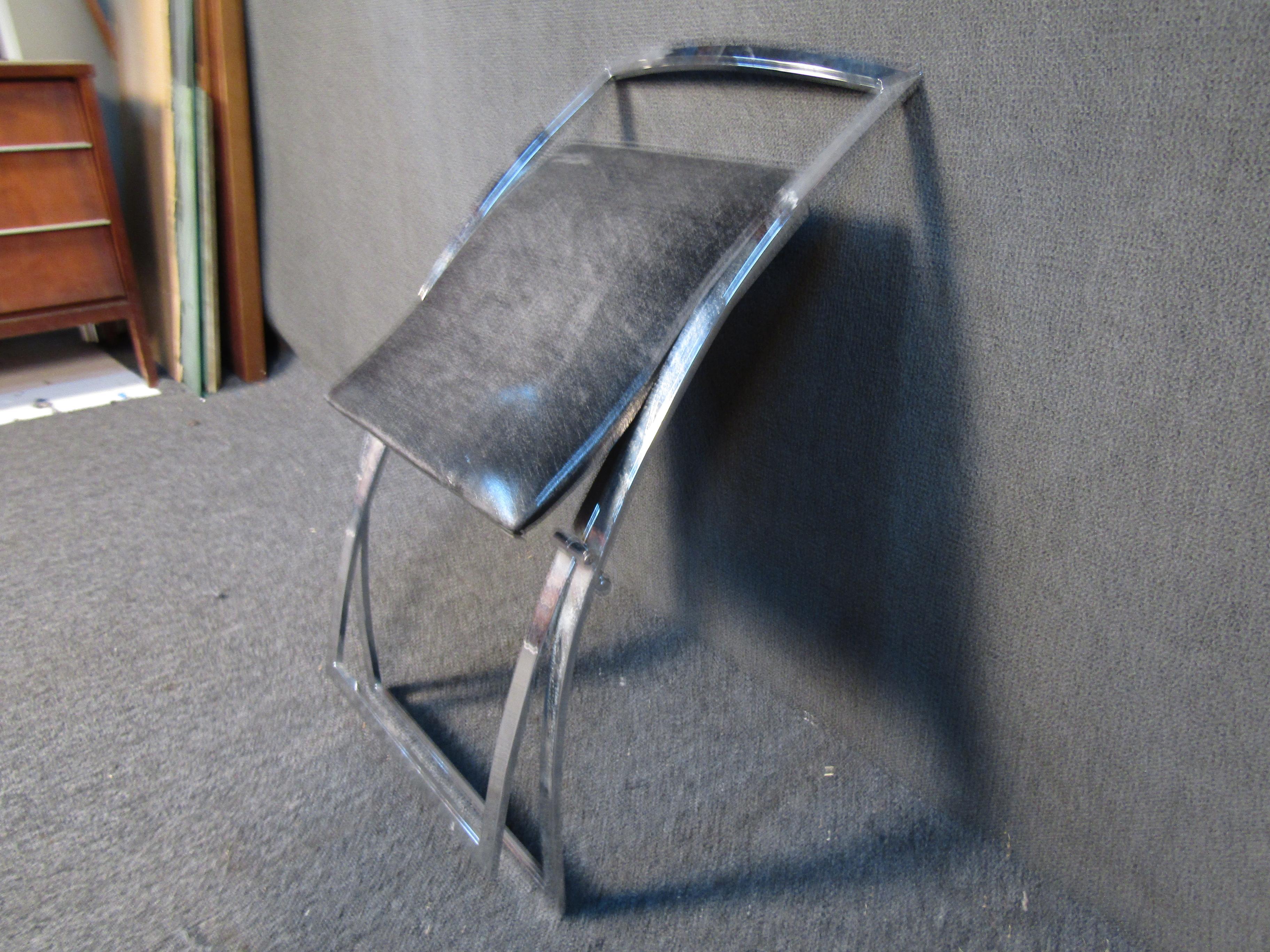 Marcello Cuneo „Luisa“ Klappbarer Vintage-Stuhl (20. Jahrhundert) im Angebot