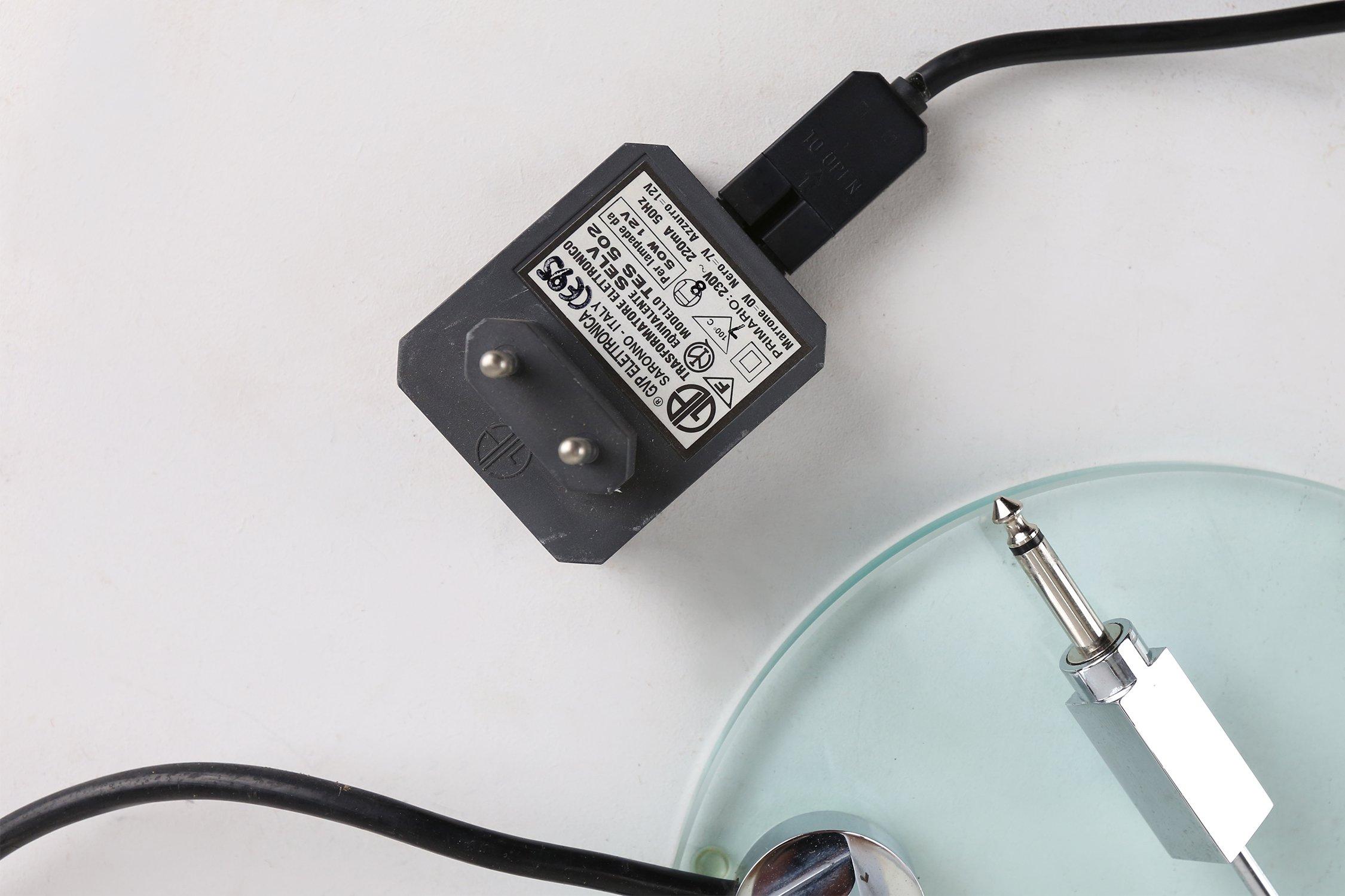 Italienische Fontana Arte Falena-Tischlampe von Alvaro Siza, Vintage im Angebot 7