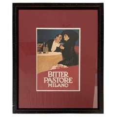 Retro Italian Framed Poster