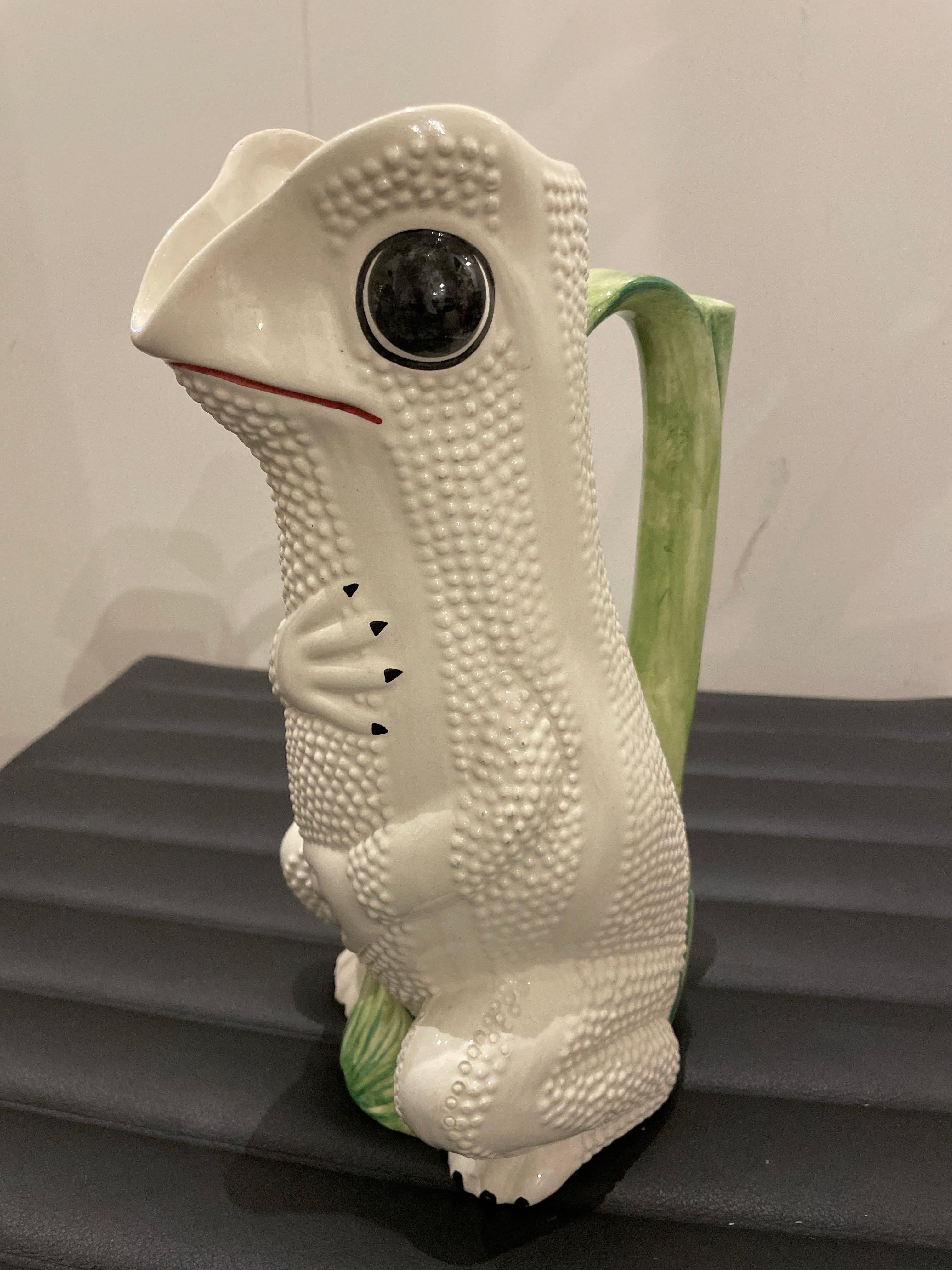20th Century Vintage Italian Gecko Pitcher For Sale