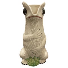 Antique Italian Gecko Pitcher