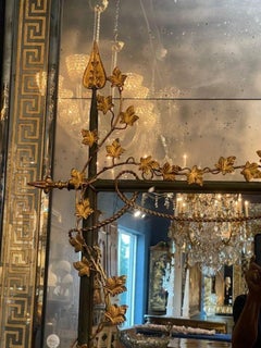Vintage Italian Gilt Iron Mirror