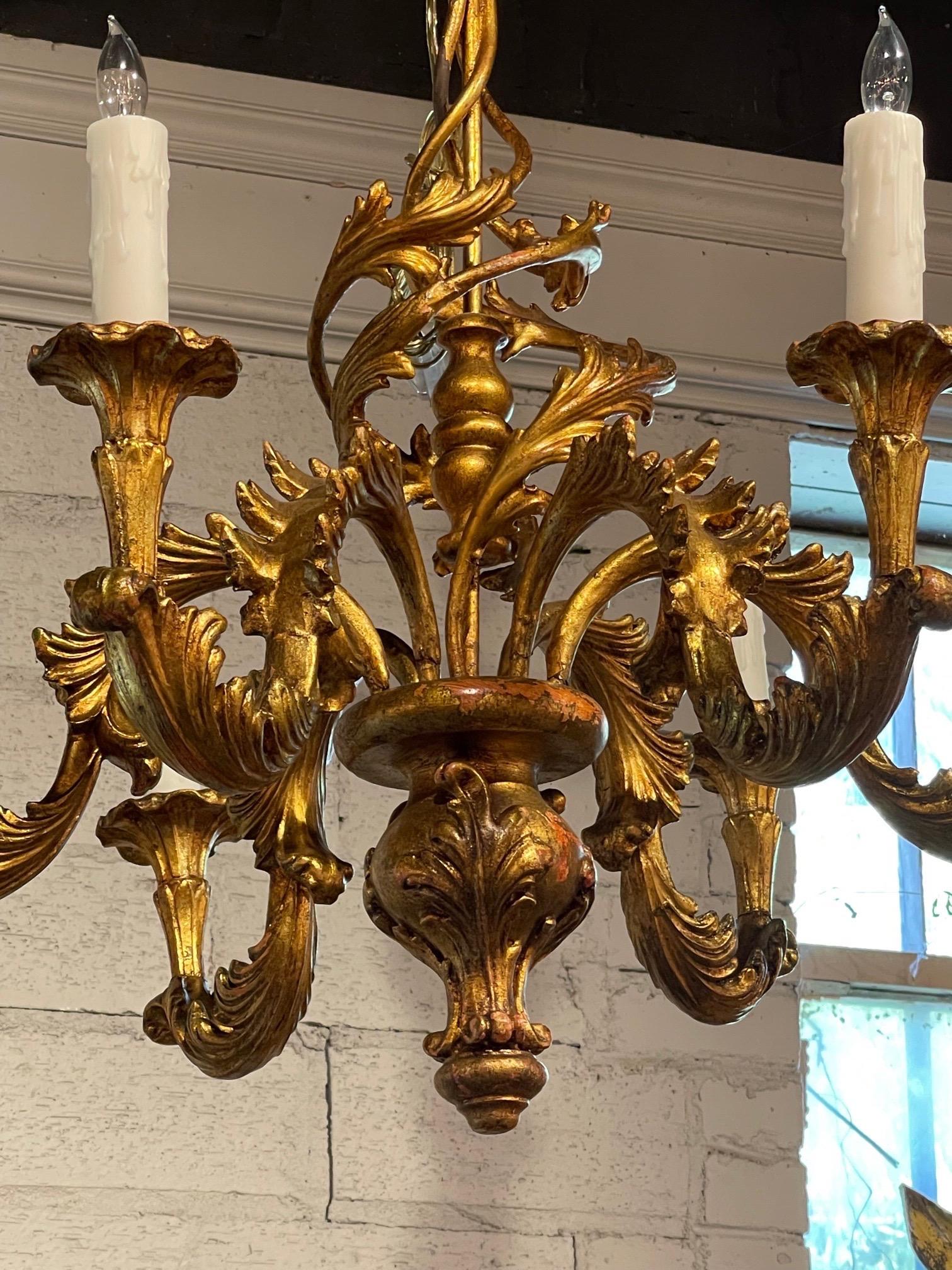italian antique chandelier