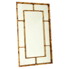 Vintage Italian Gilt Metal Mirror