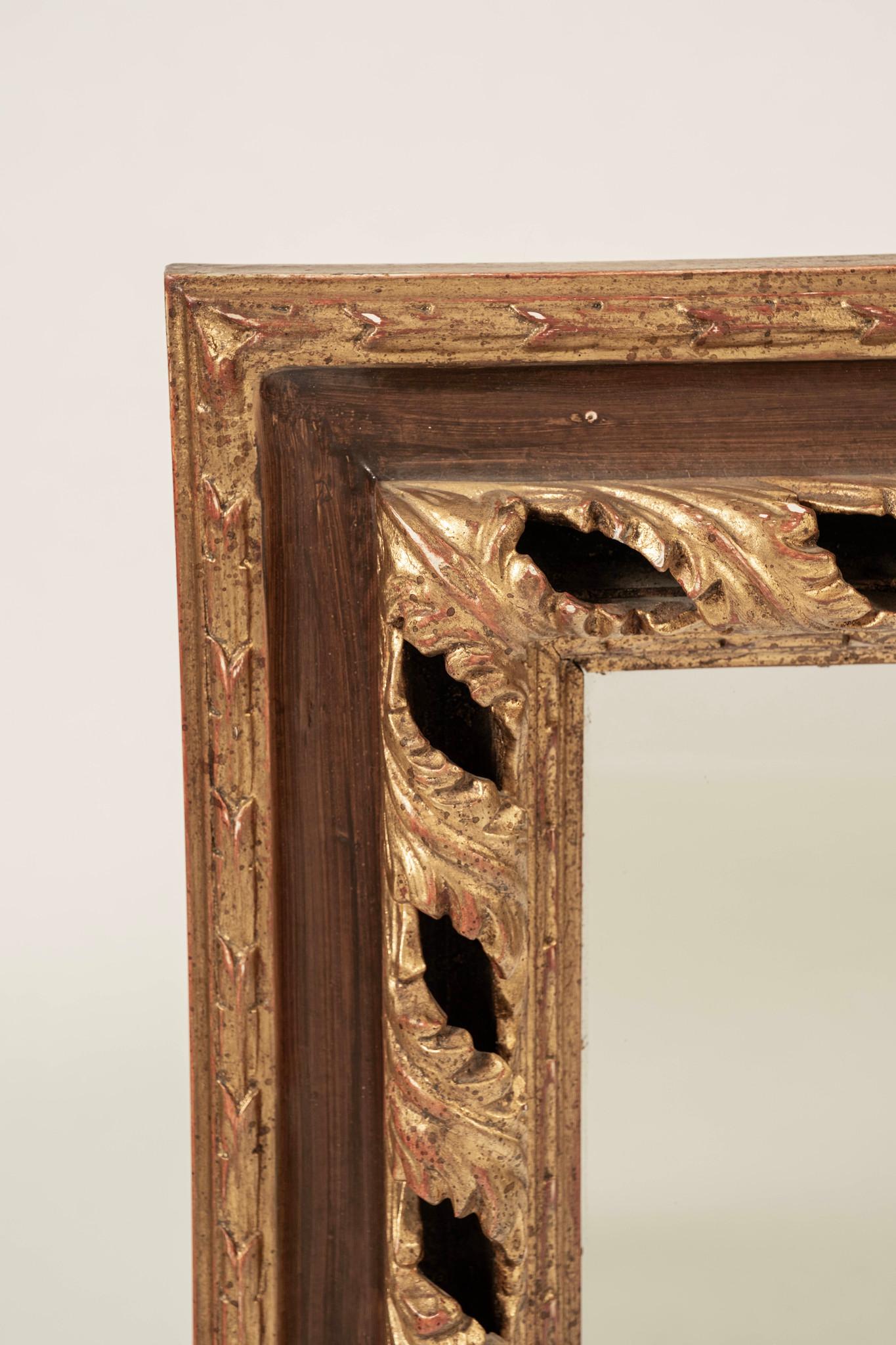 Vintage Italienisch Giltwood Spiegel (20. Jahrhundert) im Angebot