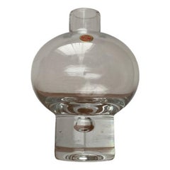 Vintage Italian Glass Bubble Vase, 1970