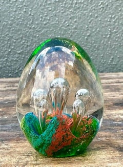 Vintage Italian Glass Ei nach Murano